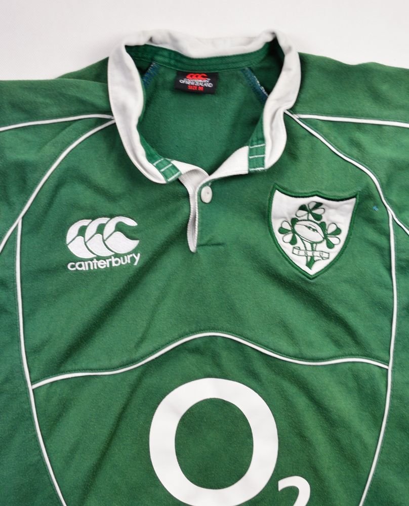 IRELAND RUGBY CANTERBURY SHIRT M Rugby \ Rugby Union \ Ireland ...