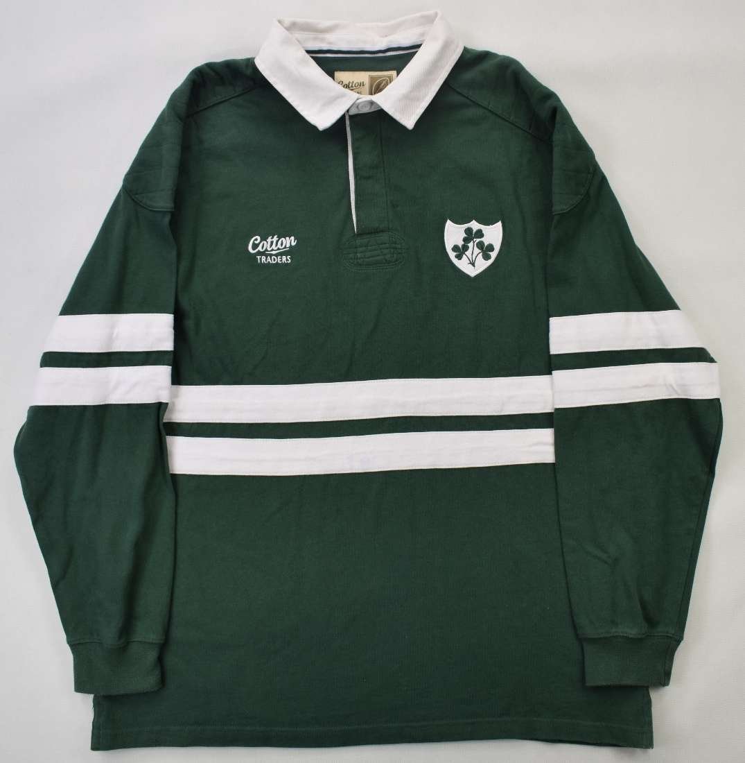 IRELAND RUGBY COTTON TRADERS SHIRT XL Rugby \ Rugby Union \ Ireland ...