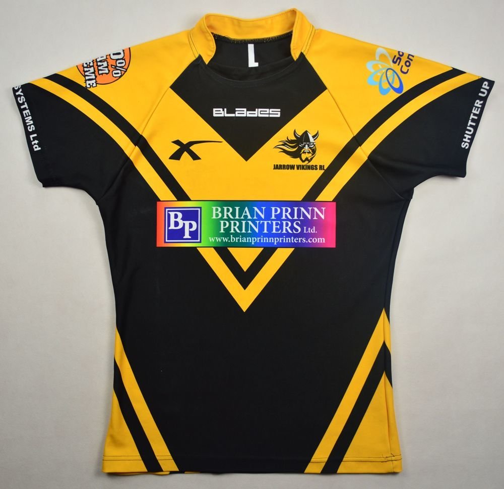 JARROW VIKINGS RL RUGBY BLADES SHIRT L | RUGBY \ Rugby League \ Clubs ...