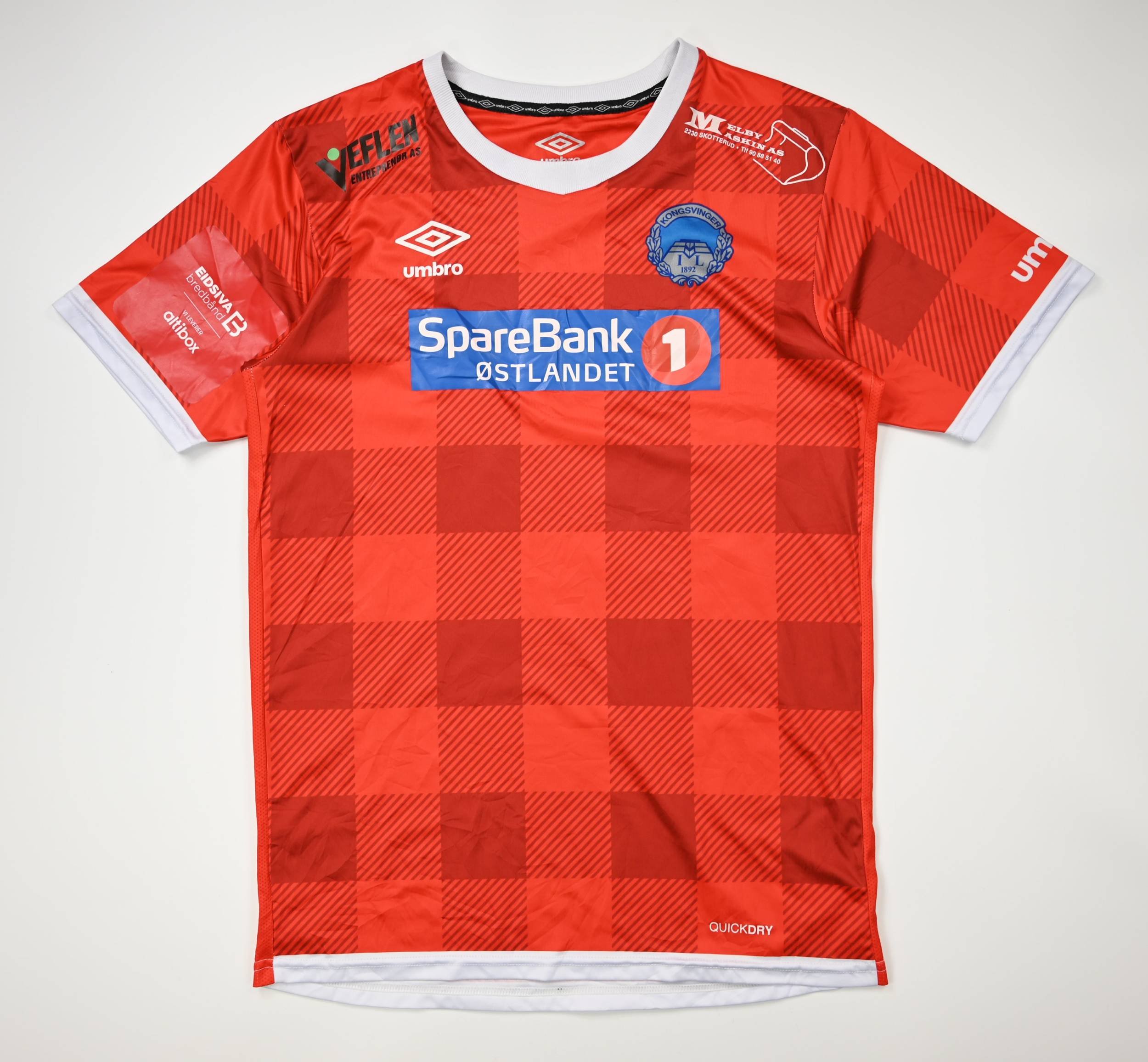 Kongsvinger Il #77 Shirt M Football   Soccer \ European Clubs 