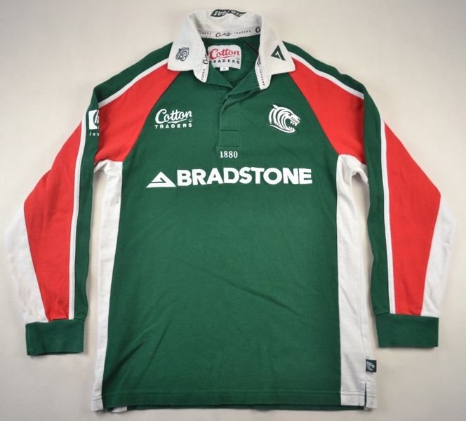 LEICESTER TIGERS RUGBY COTTON TRADERS SHIRT S Rugby \ Rugby Union ...