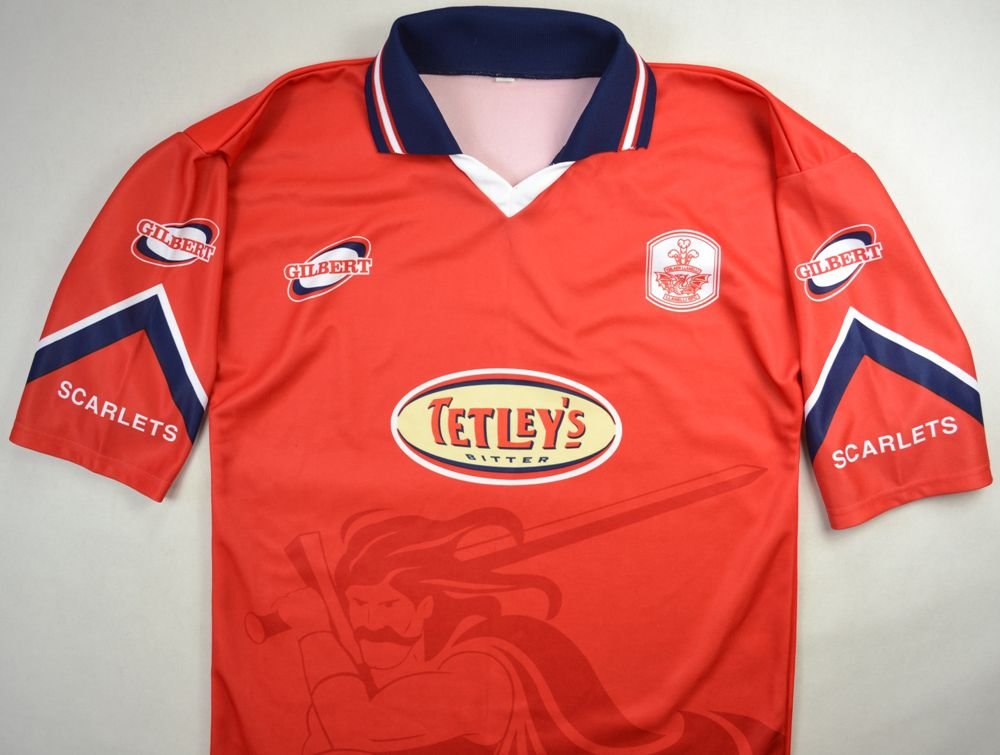 LLANELLI RFC RUGBY GILBERT SHIRT 34/36 Rugby \ Rugby Union \ Other ...