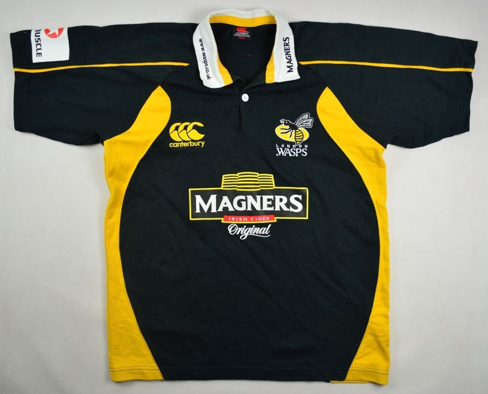 LONDON WASPS RUGBY CANTERBURY SHIRT S Rugby \ Rugby Union \ London