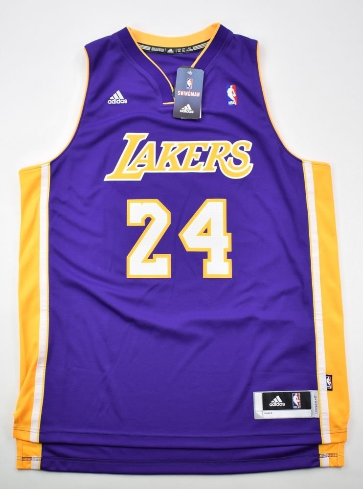 LOS ANGELES LAKERS *BRYANT* NBA ADIDAS SHIRT XL Other Shirts ...