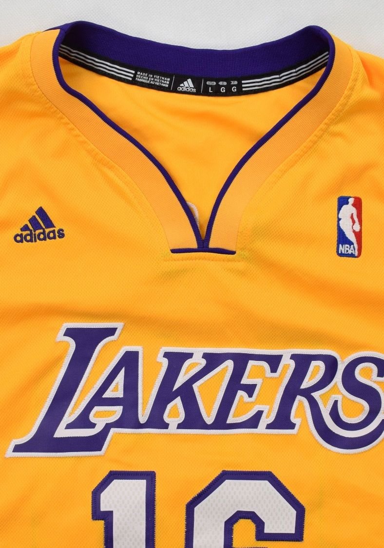 LOS ANGELES LAKERS *GASOL* NBA SHIRT L Other Shirts \ Basketball ...