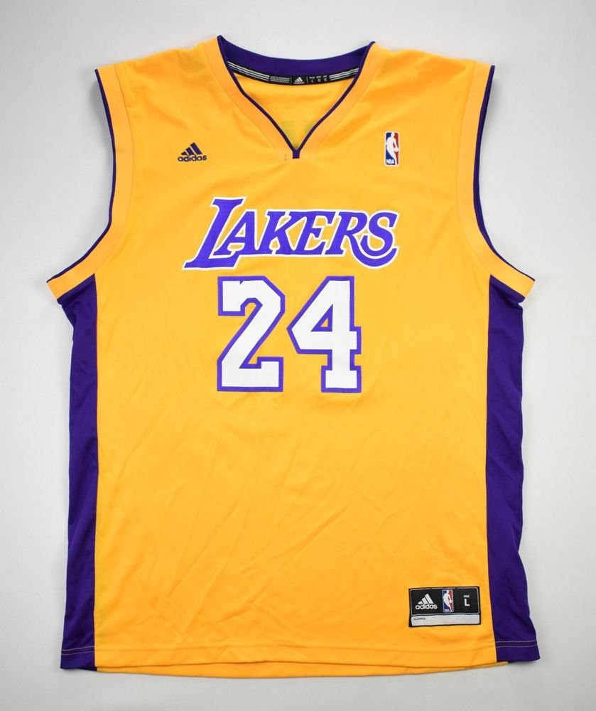 LOS ANGELES LAKERS NBA *BRYANT* ADIDAS SHIRT L Other Shirts