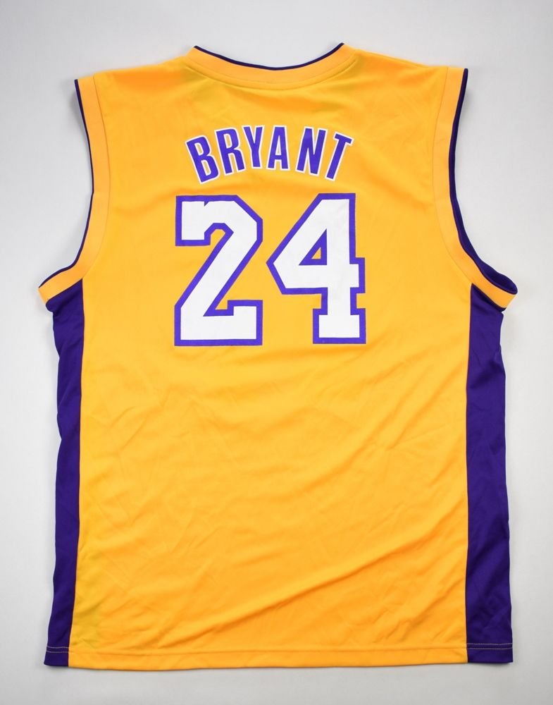LOS ANGELES LAKERS NBA *Kobe Bryant* ADIDAS SHIRT L Other Shirts \  Basketball