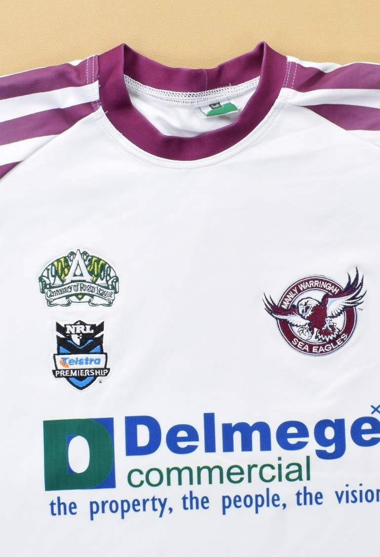 2006 Manly - Warringah Sea Eagles 60 Yrs Rugby League Shirt 3XL