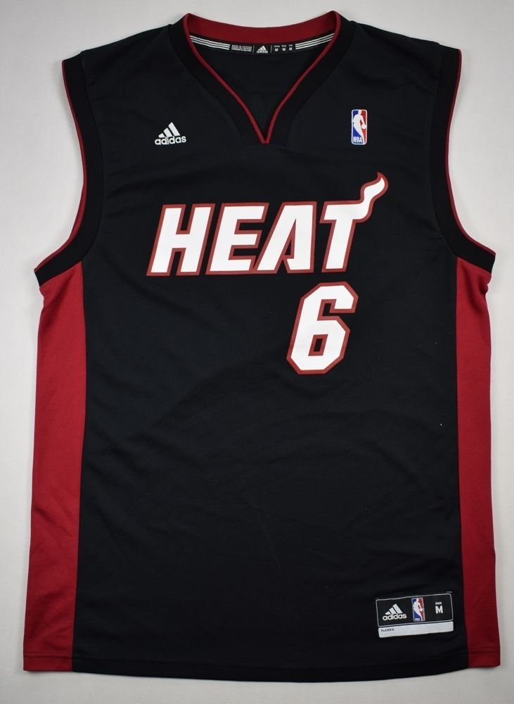 MIAMI HEAT *JAMES* NBA ADIDAS SHIRT M Other Shirts \ Basketball ...