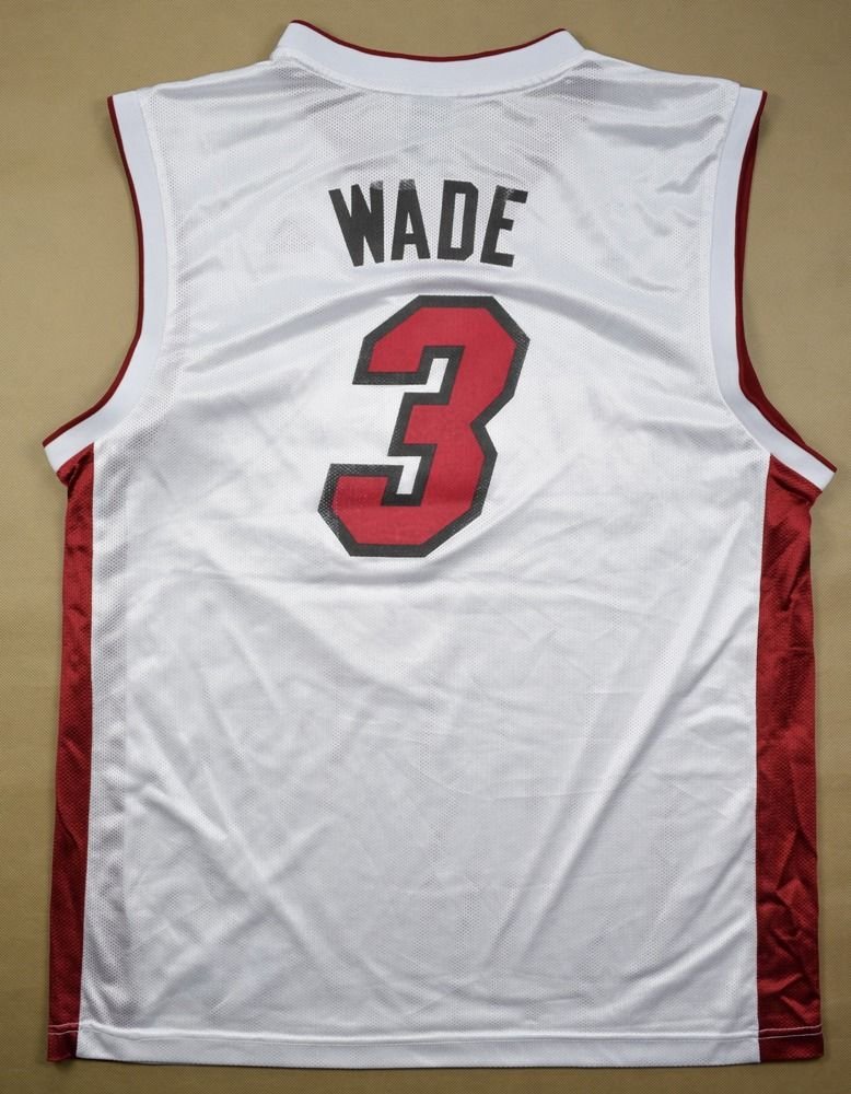 MIAMI HEAT NBA *WADE* ADIDAS SHIRT L Other Shirts \ Basketball ...