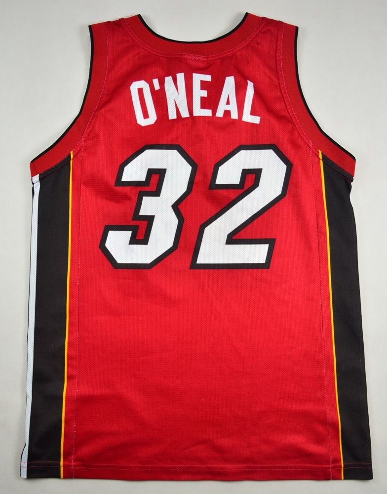 MIAMI HEAT *O'NEAL* NBA CHAMPION SHIRT L. BOYS Other Shirts \ Basketball