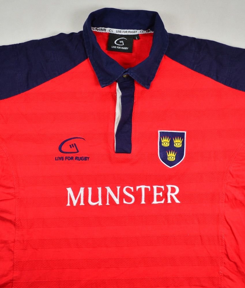 MUNSTER RUGBY LIVE FOR RUGBY SHIRT L Rugby/ Rugby Union/ Munster Classic-Shirts