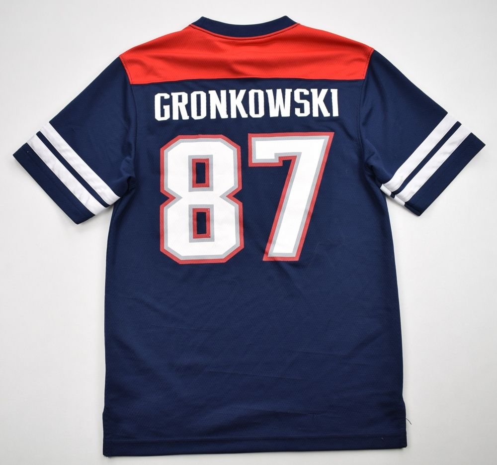 NEW ENGLAND PATRIOTS *GRONKOWSKI* OFFICIAL SHIRT S Other Shirts \ American  Football