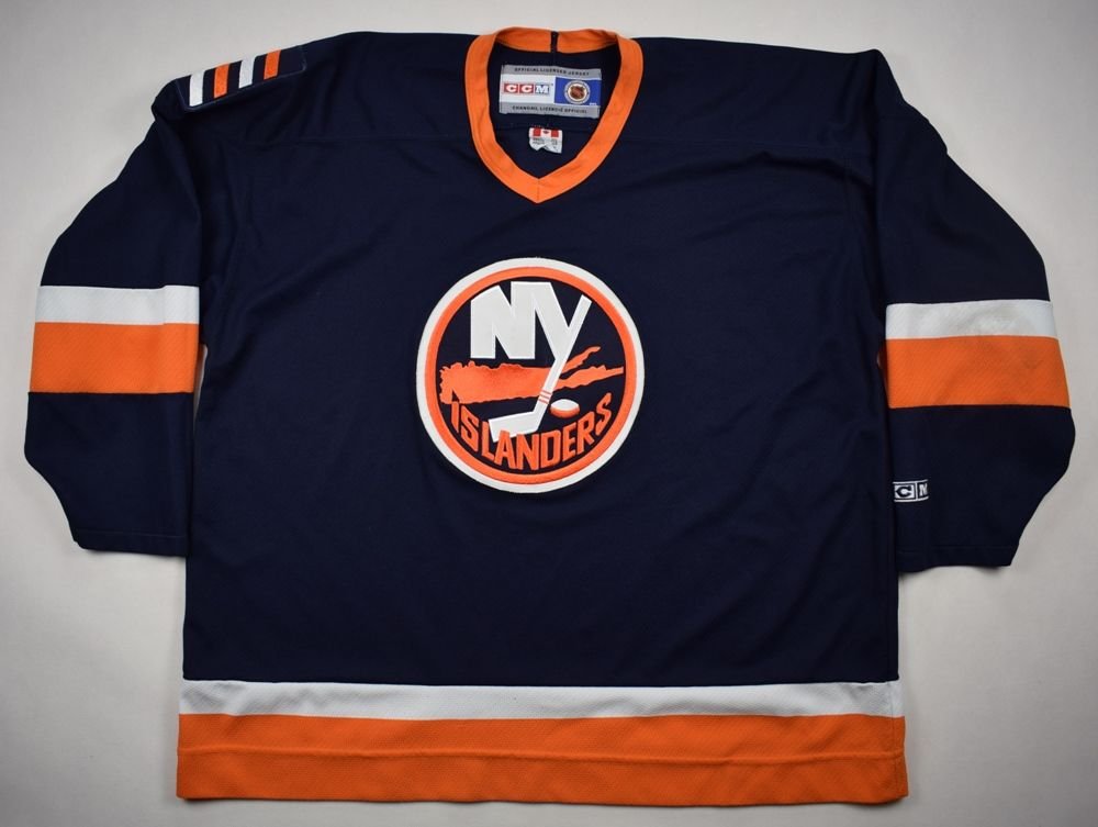 Vintage NEW YORK ISLANDERS NHL CCM Jersey YL/YXL – XL3 VINTAGE