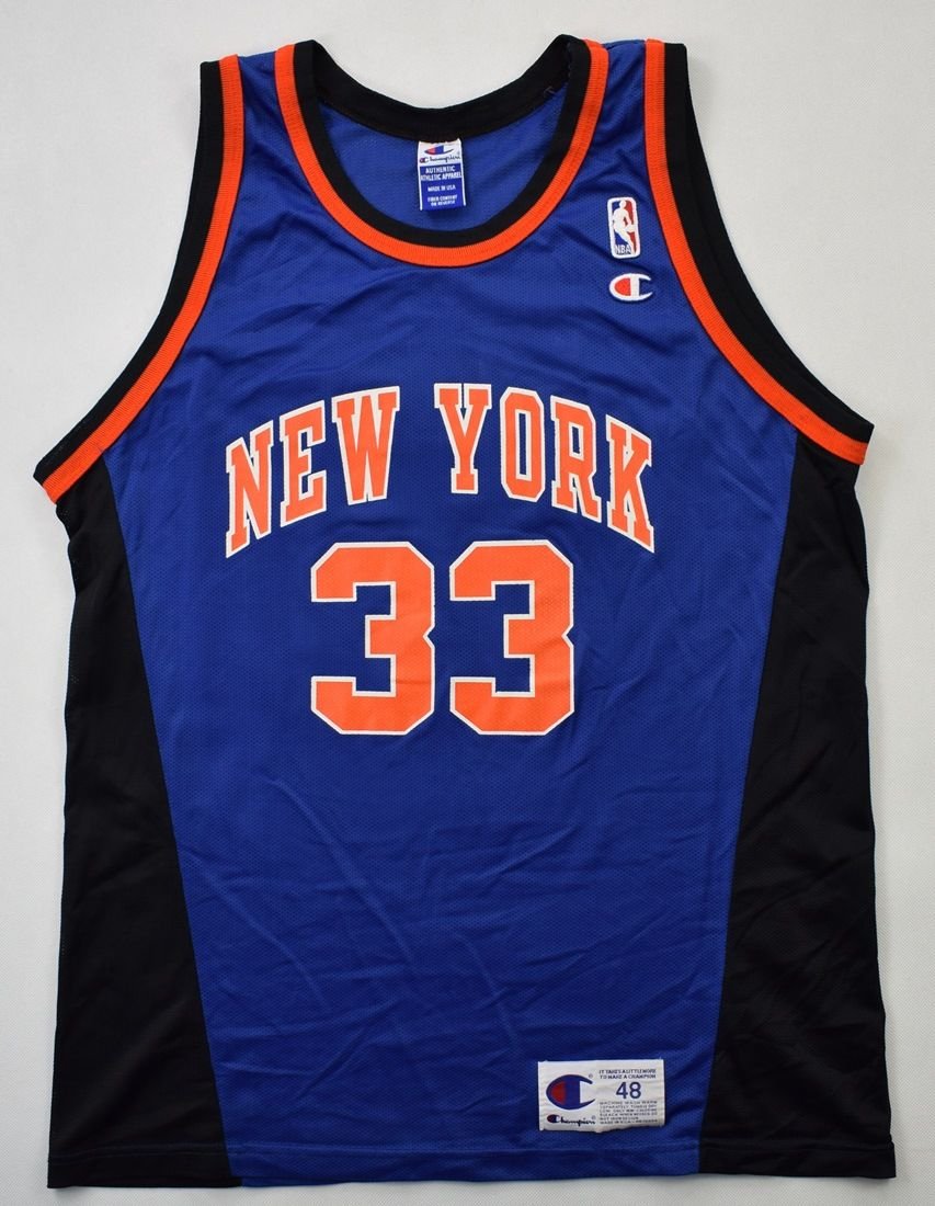 NEW YORK KNICKS *EWING* NBA CHAMPION SHIRT L Other Shirts \ Basketball ...