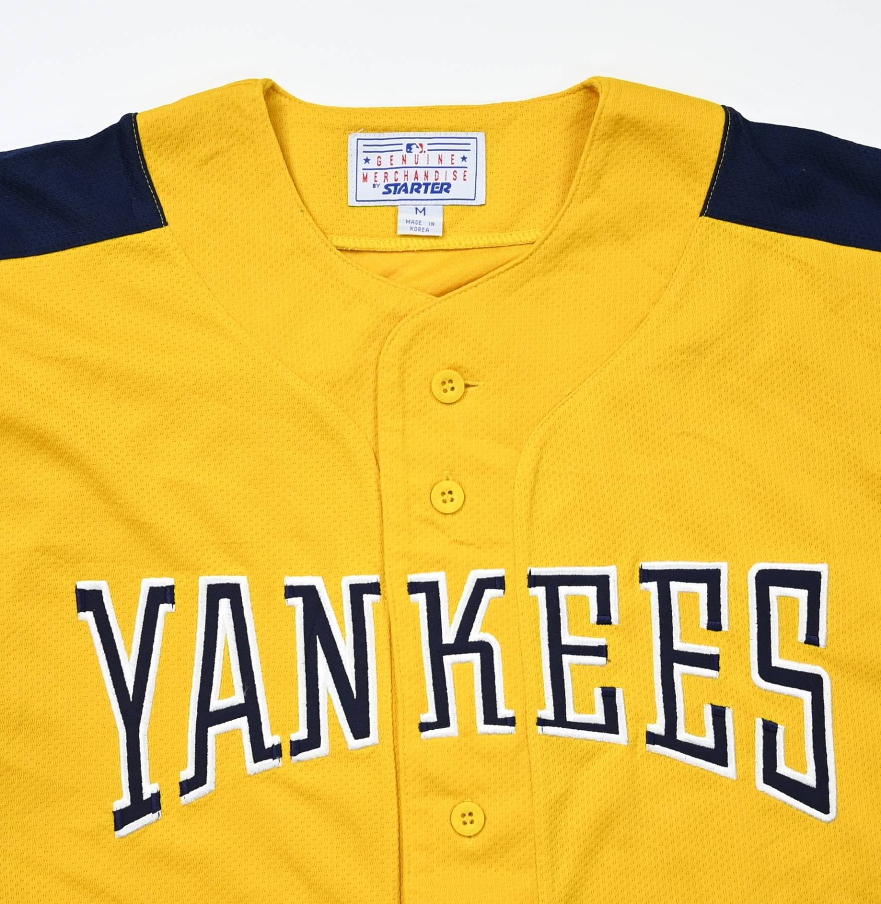 Starter Yellow New York Yankees Baseball Jersey 