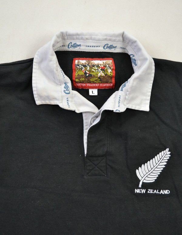 NEW ZEALAND RUGBY COTTON TRADERS SHIRT L Rugby \ Rugby Union \ New ...
