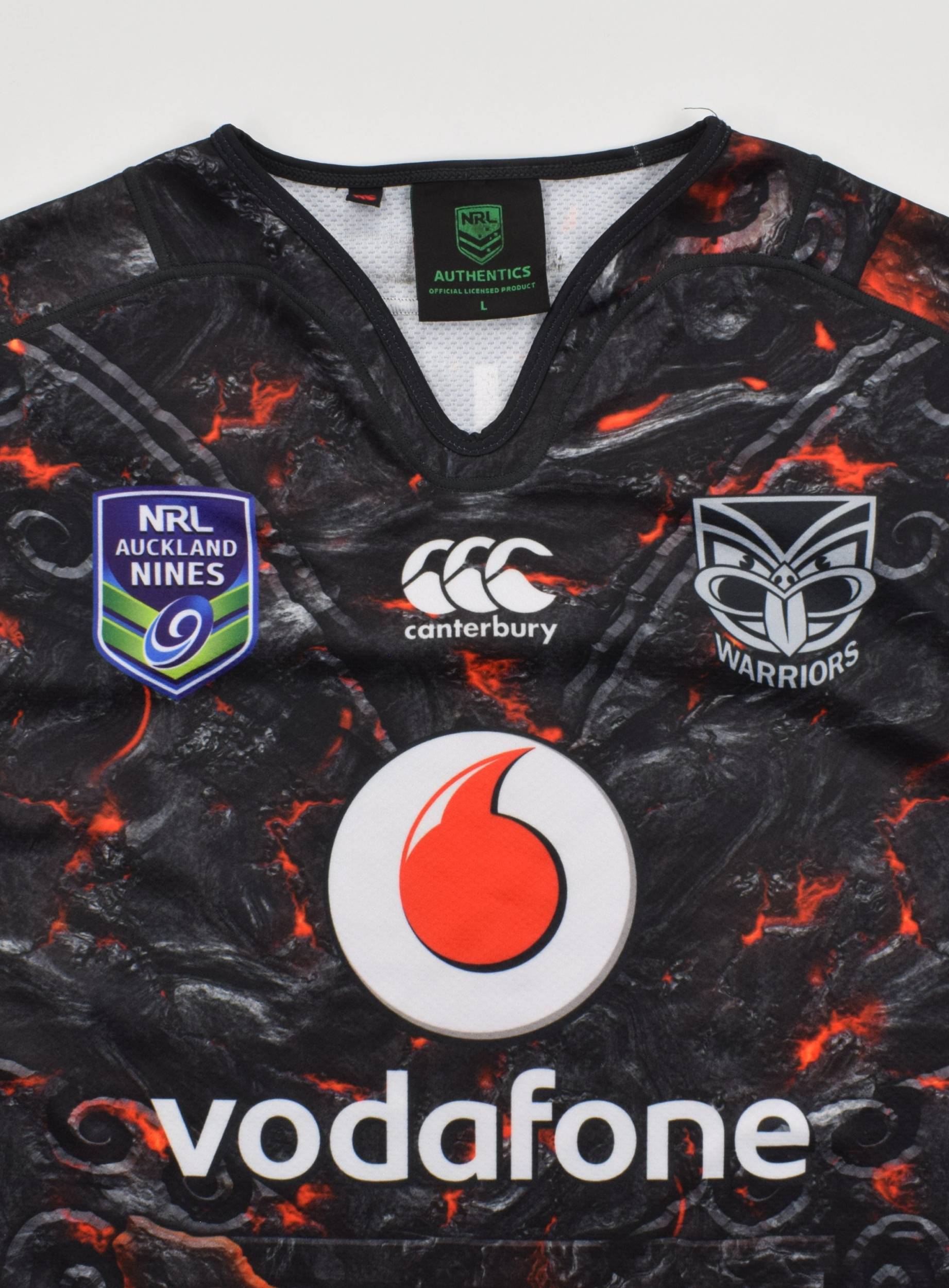 NEW ZEALAND WARRIORS RUGBY SHIRT L Rugby \ Rugby Union \ Other 