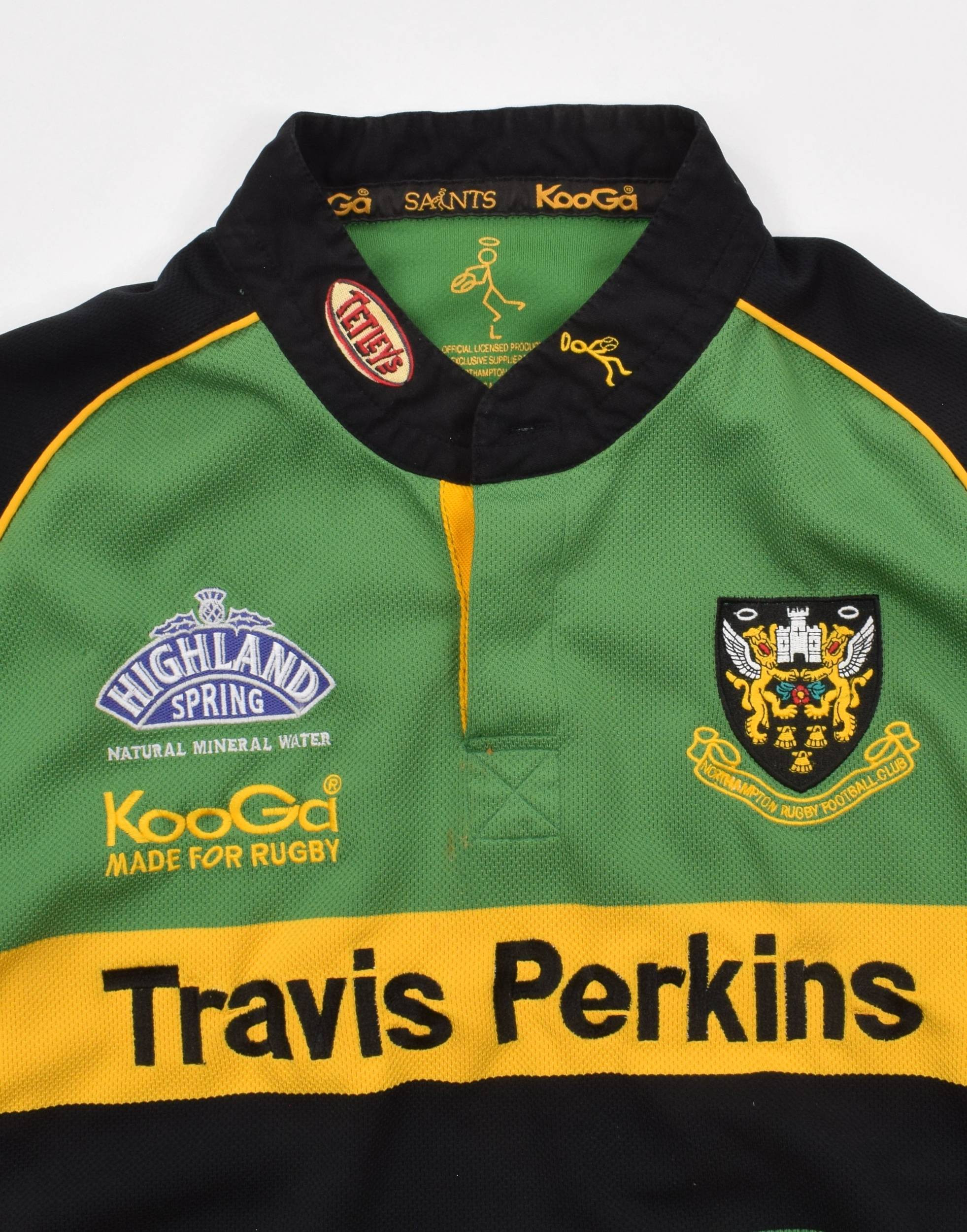 NORTHAMPTON RUGBY SHIRT L Rugby \ Rugby Union \ Northampton Classic