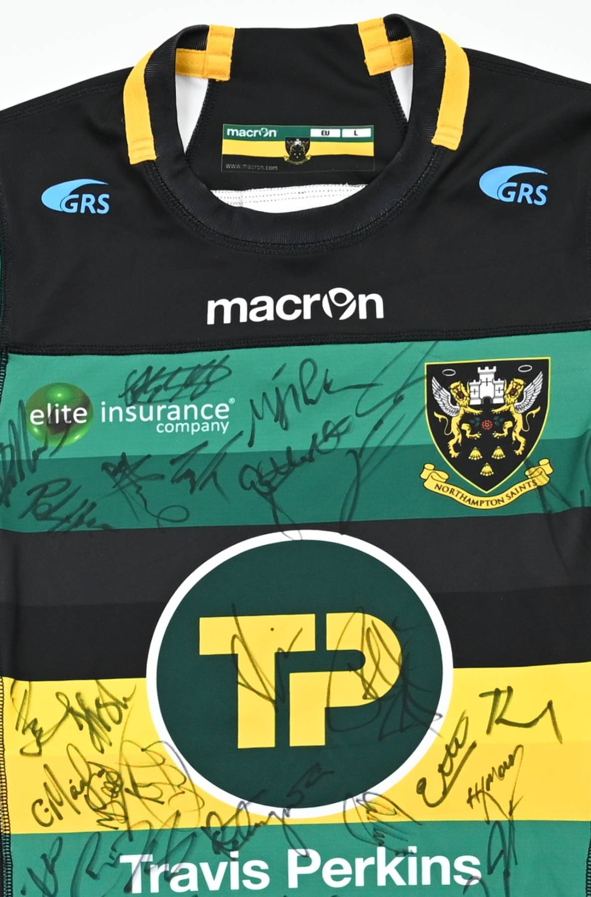 NORTHAMPTON SAINTS RUGBY SHIRT L Rugby \ Rugby Union \ Northampton