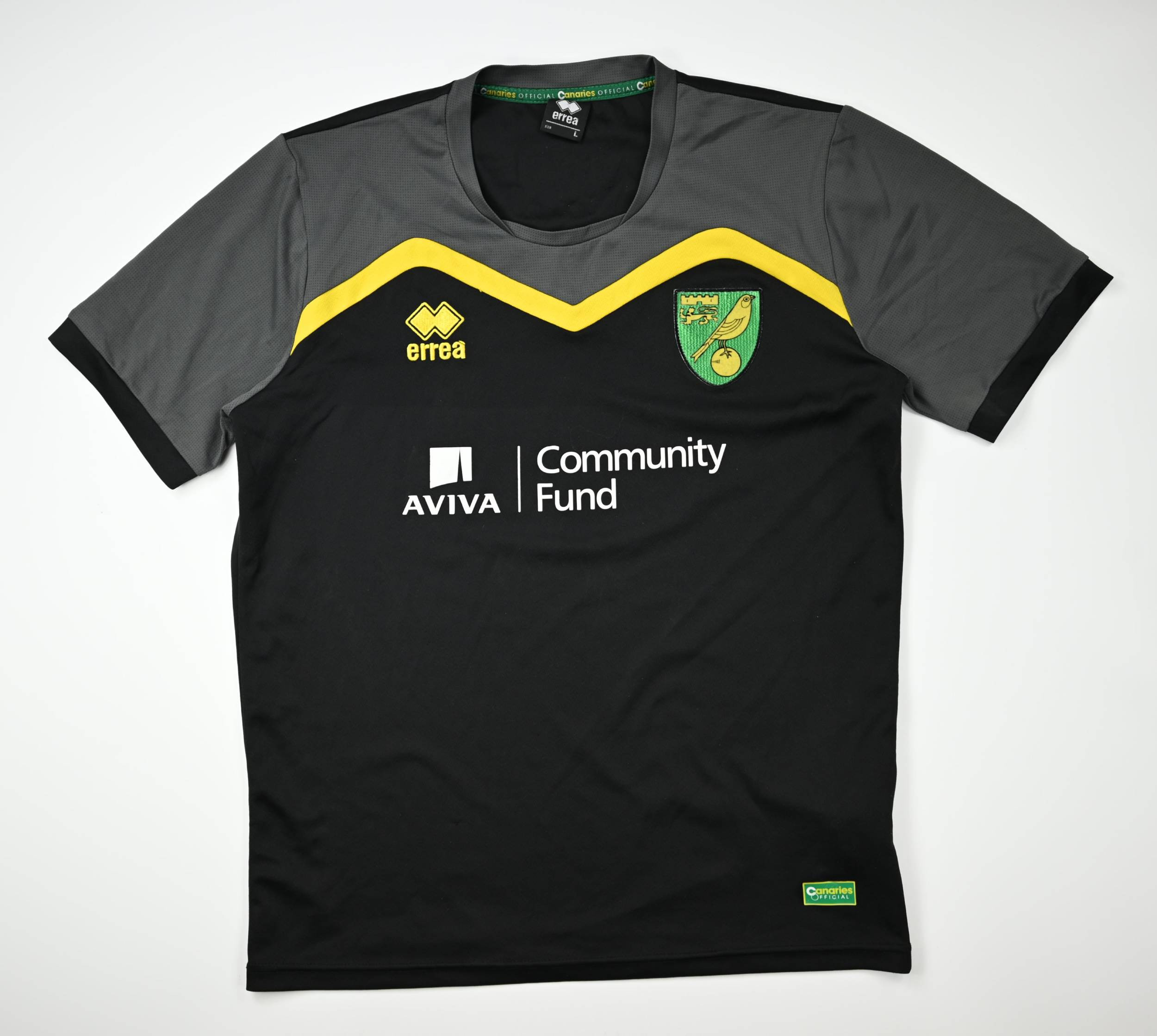 norwich city limited edition shirt
