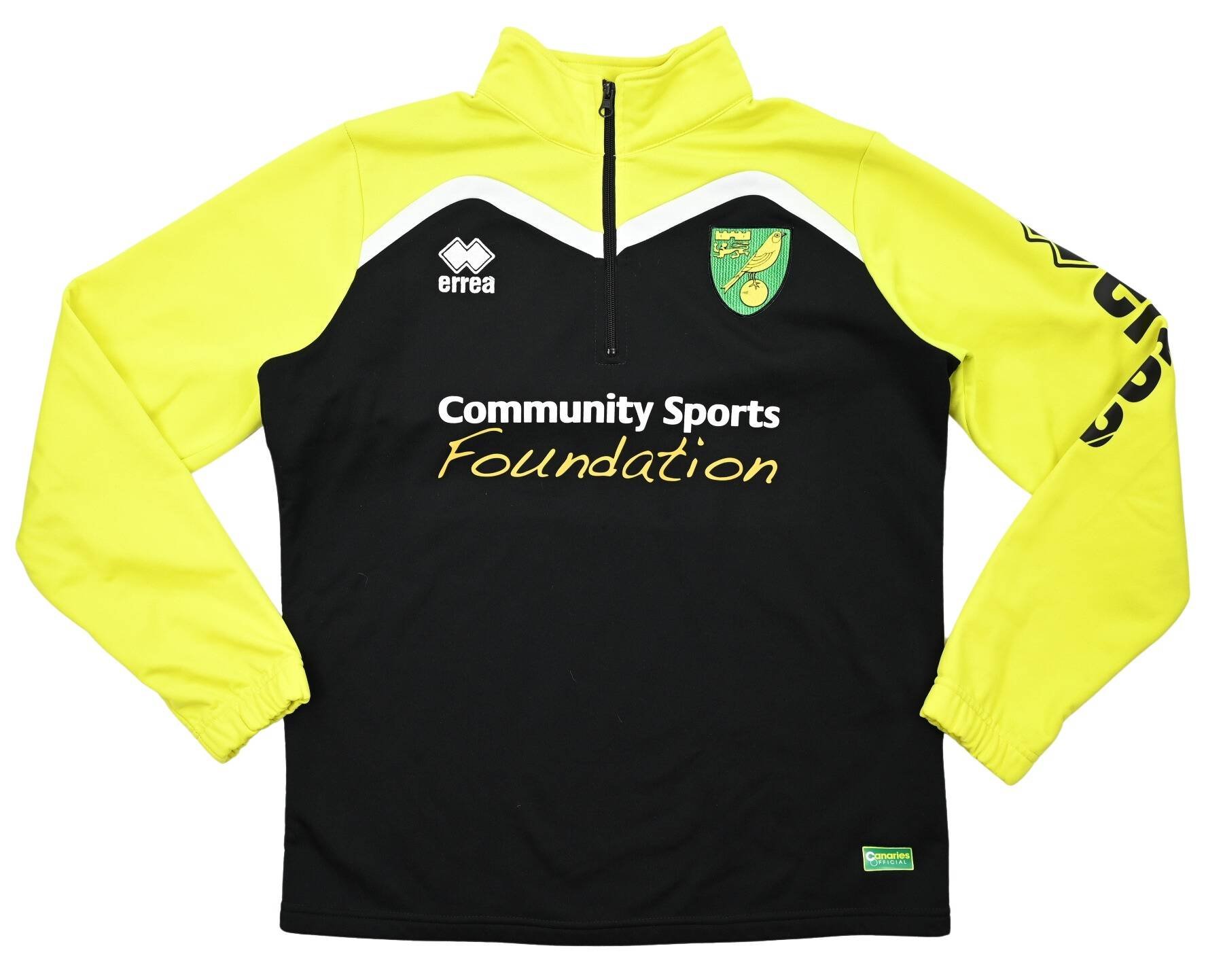 Norwich city sales training top