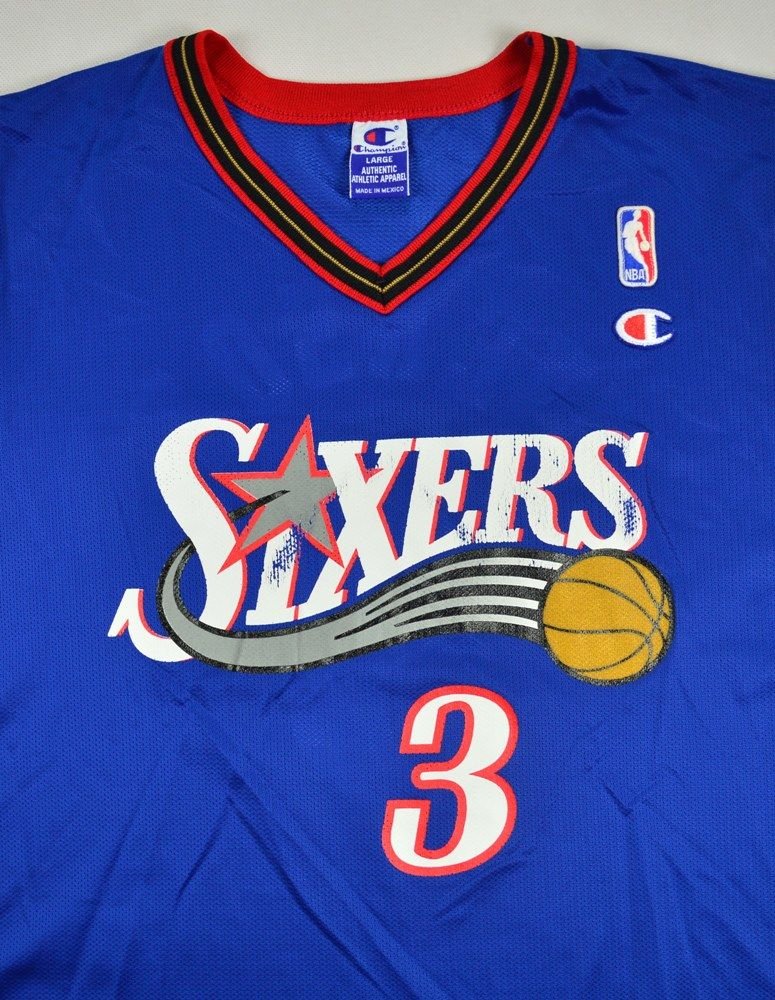 champion NBA 76ers アイバーソン ユニフォーム XL - トップス