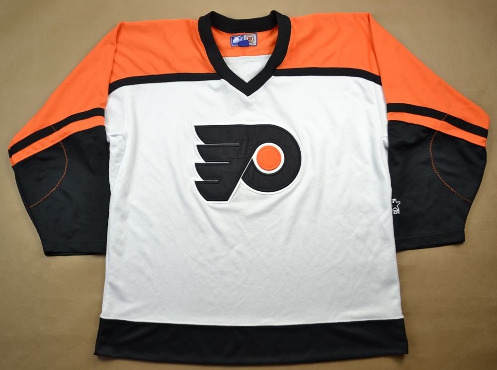 Vintage Philadelphia Flyers NHL hockey Starter jersey size Large