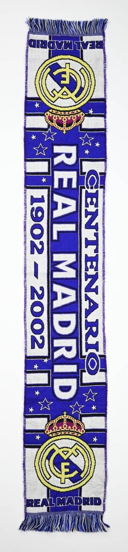 REAL MADRID CENTENARIO 1902-2002 SCARF Other \ Scarves New in | Classic ...