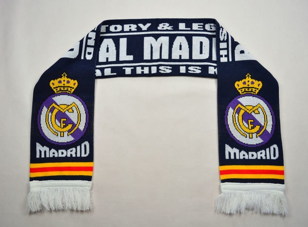 real madrid scarves