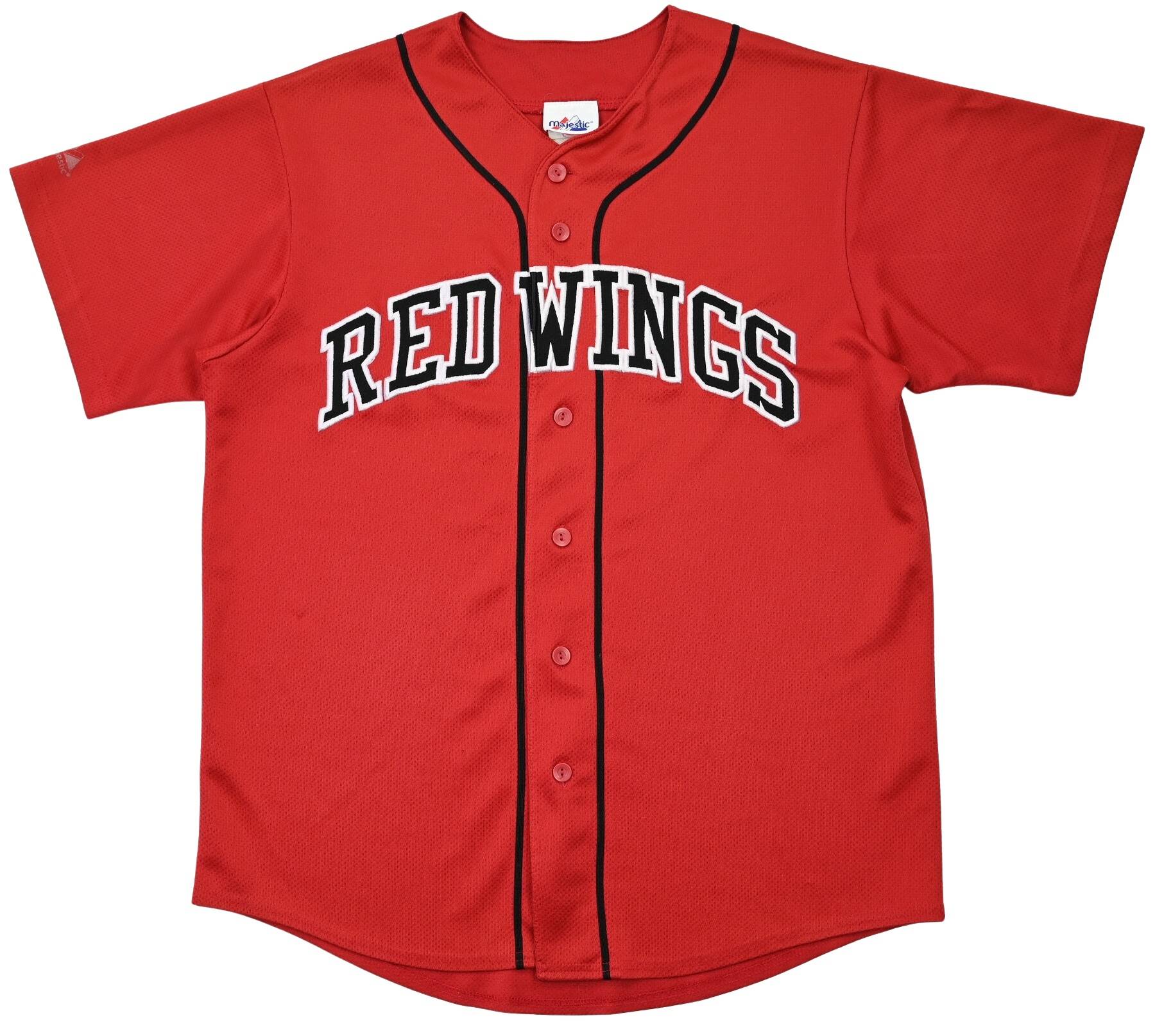 Majestic Rochester Red Wings Baseball Shirt L L