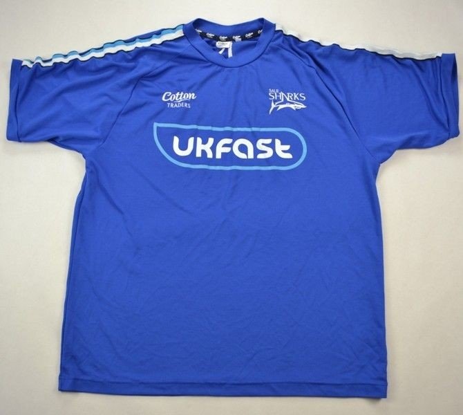 SALE SHARKS RUGBY COTTON TRADERS SHIRT XL Rugby \ Rugby Union \ Sale ...