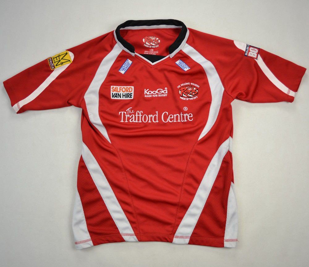 SALFORD CITY REDS RUGBY KOOGA SHIRT L. BOYS Rugby \ Rugby League ...