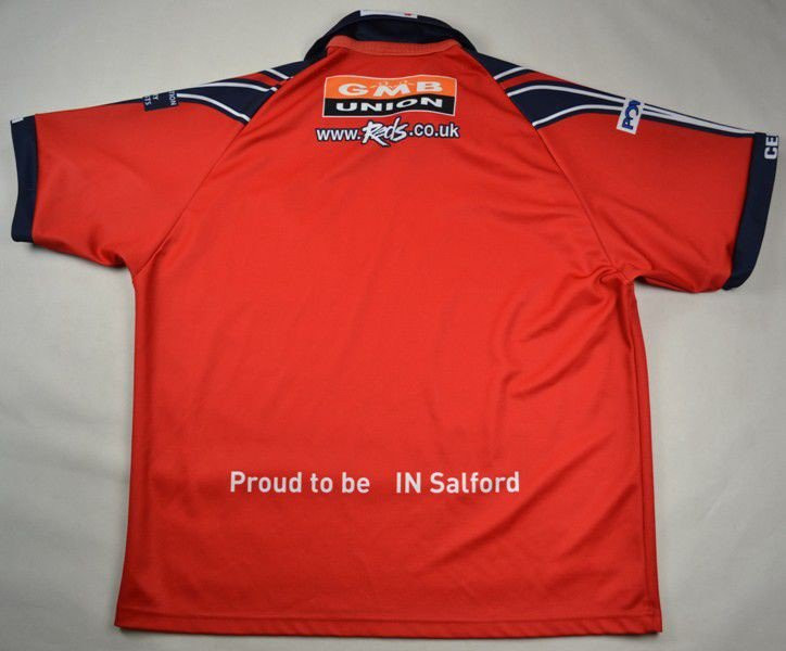 SALFORD RED DEVILS RUGBY ISC SHIRT XXXL Rugby \ Rugby League \ Salford