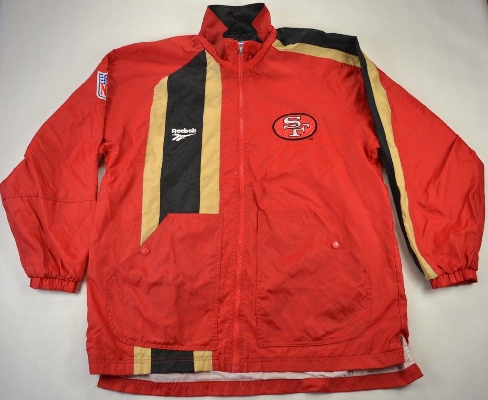 SAN FRANCISCO 49ERS NFL REEBOK JACKET M Other Shirts \ American ...