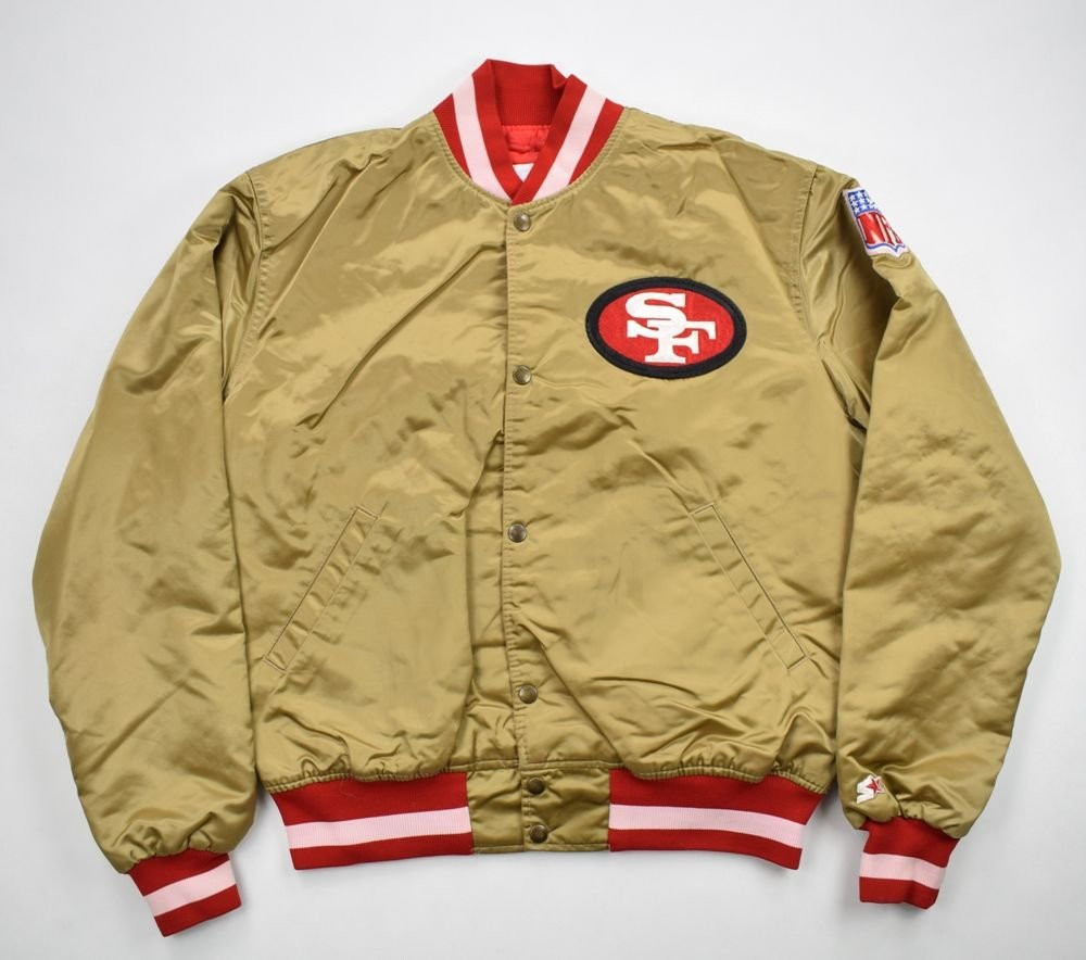 SAN FRANCISCO 49ERS NFL STARTER JACKET L Other Shirts \ American Football