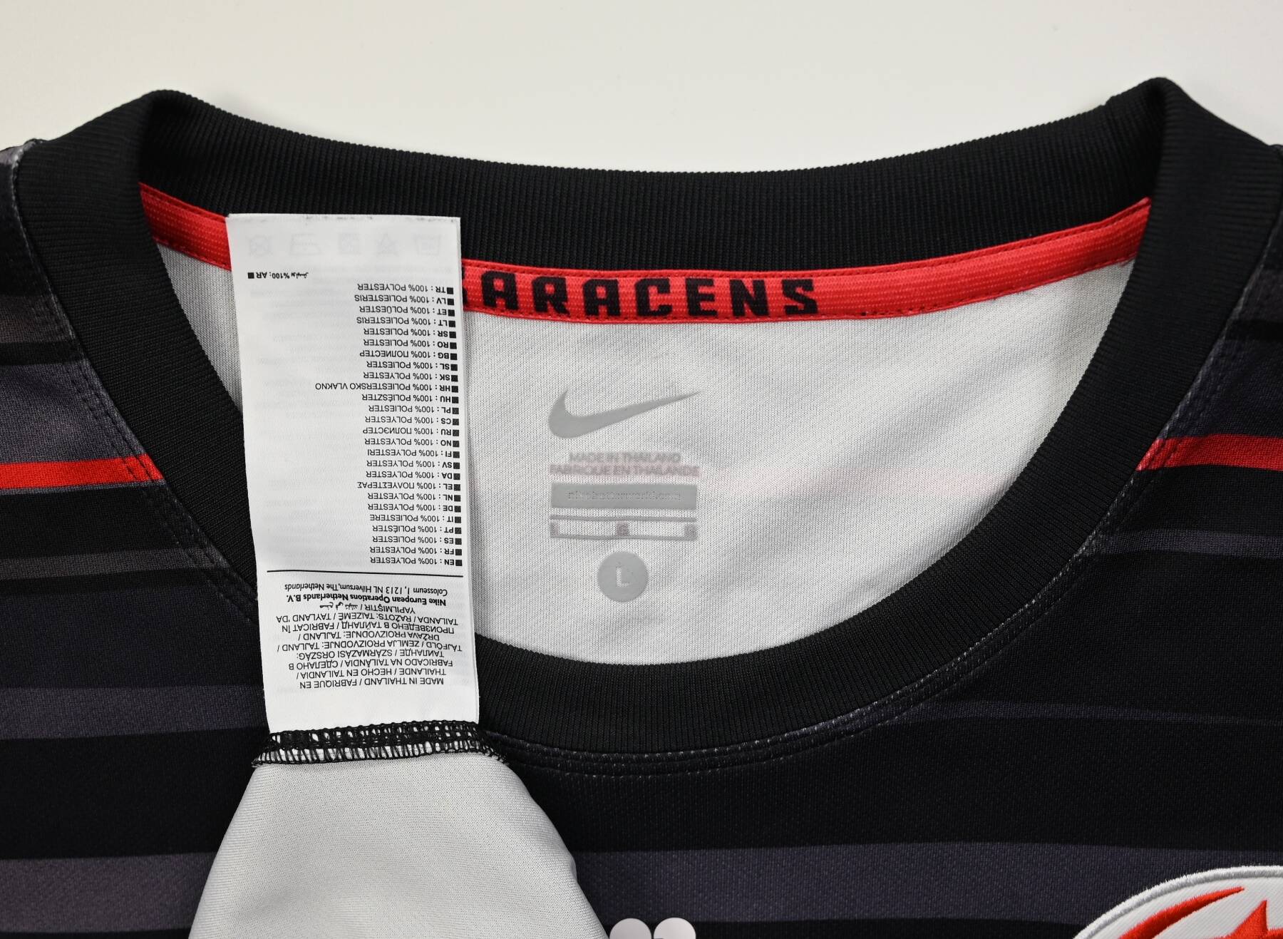 SARACENS RUGBY SHIRT L Rugby \ Rugby Union \ Saracens | Classic-Shirts.com