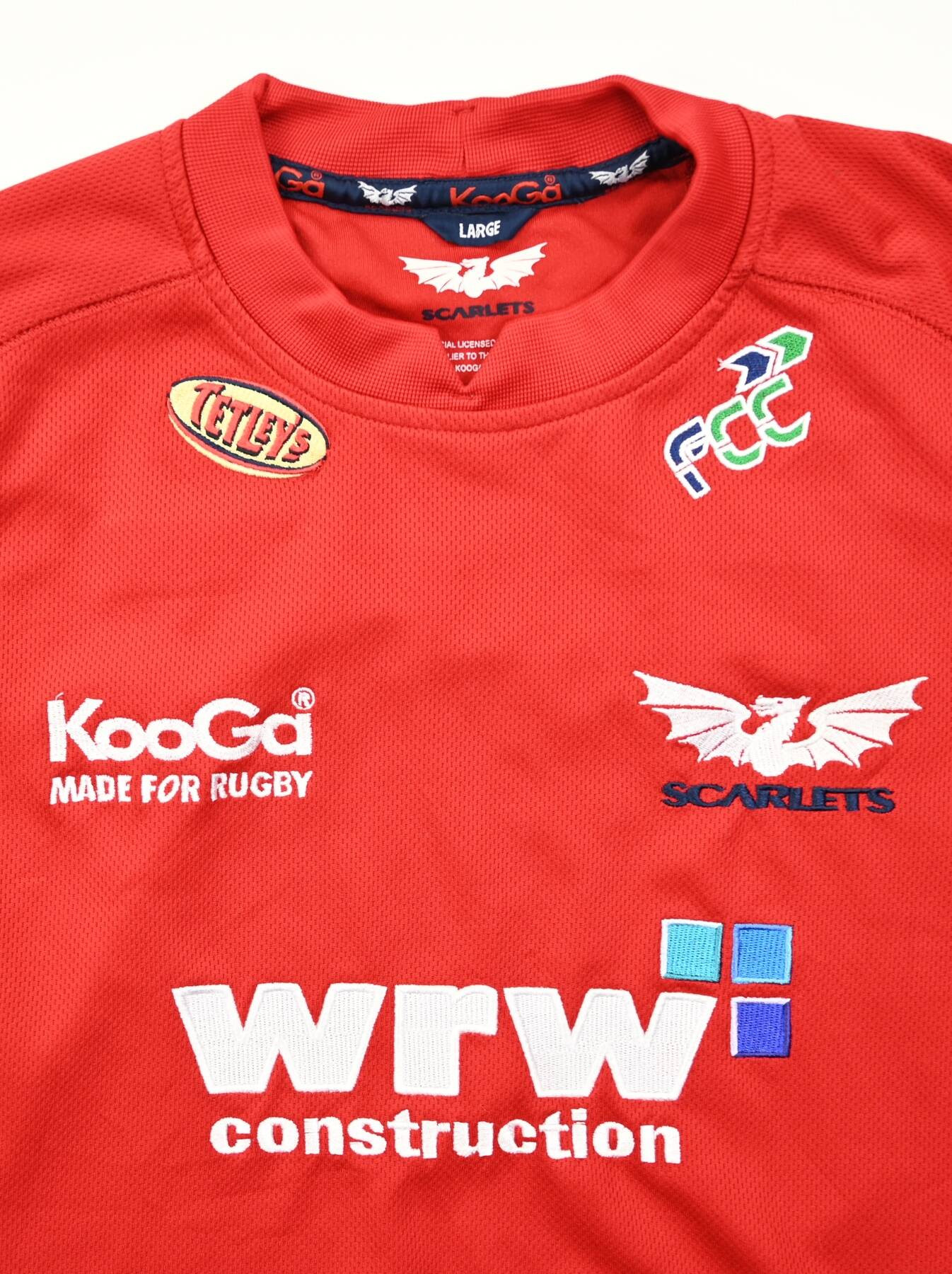 SCARLETS RUGBY KOOGA SHIRT L Rugby \ Rugby Union \ Scarlets Classic
