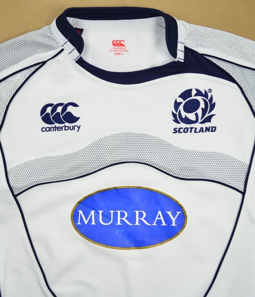 SCOTLAND RUGBY CANTERBURY SHIRT L Rugby \ Rugby Union \ Scotland ...