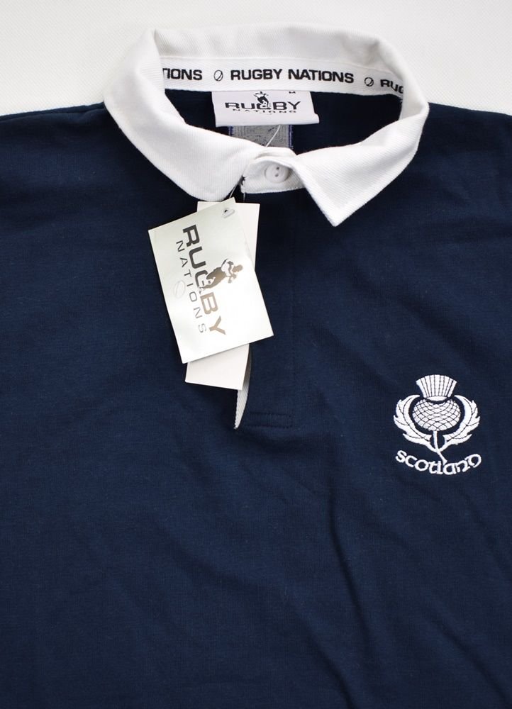 SCOTLAND RUGBY OFFICIAL SHIRT M Rugby \ Rugby Union \ Scotland ...