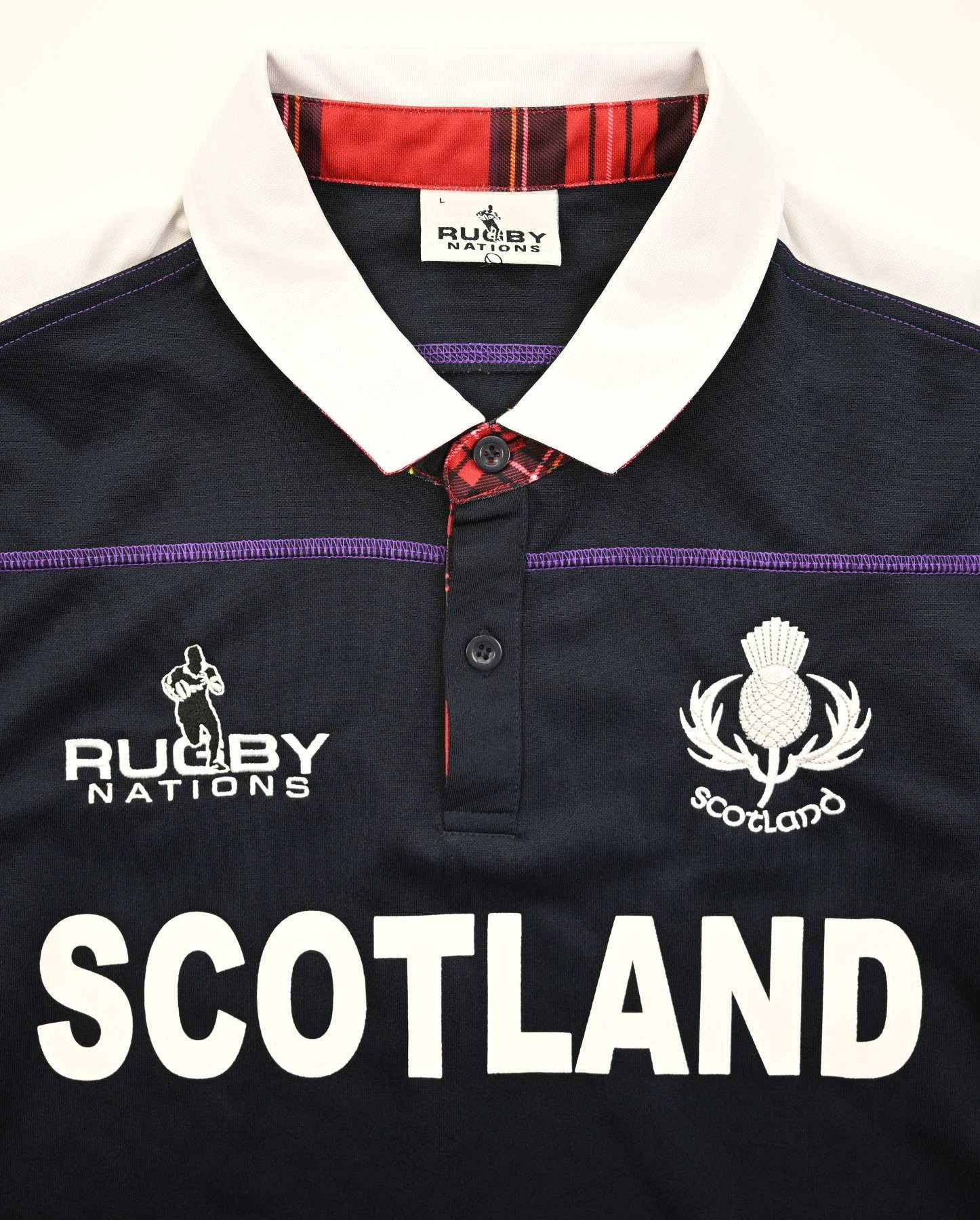 SCOTLAND RUGBY SHIRT L Rugby \ Rugby Union \ Scotland