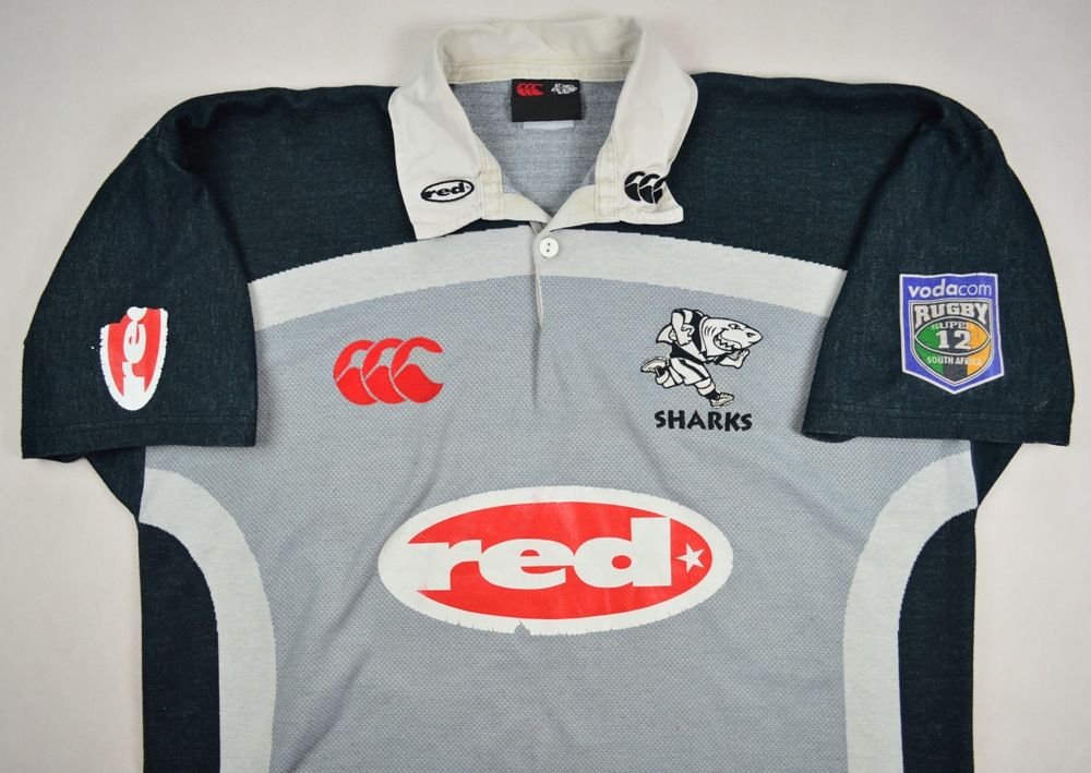 SHARKS RUGBY CANTERBURY SHIRT XL Rugby \ Rugby Union \ Sale Sharks ...