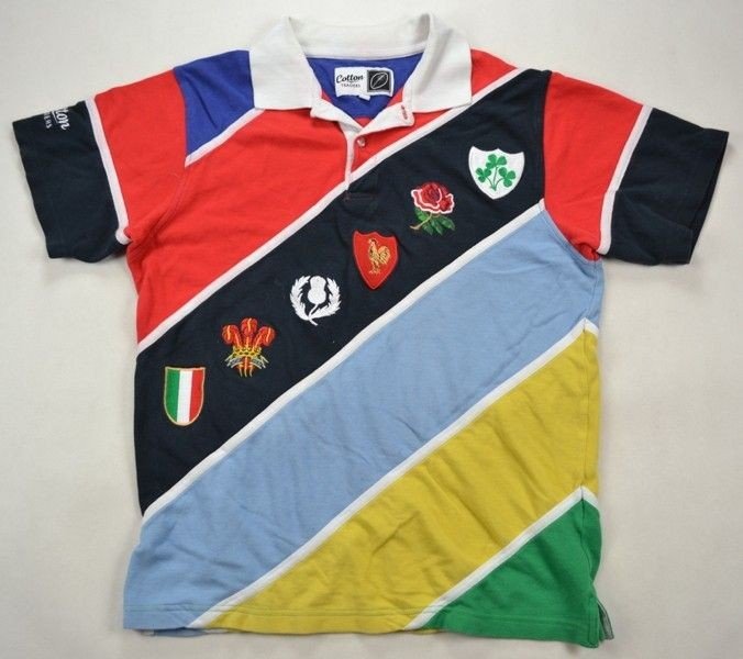 Six Nations Rugby Cotton Traders Shirt M Rugby Rugby Union Tournaments Classic Shirts Com