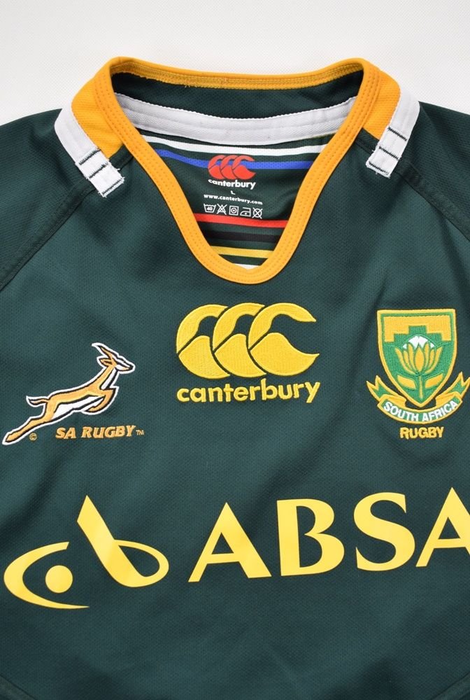 SOUTH AFRICA RUGBY CANTERBURY SHIRT L Rugby \ Rugby Union \ South ...