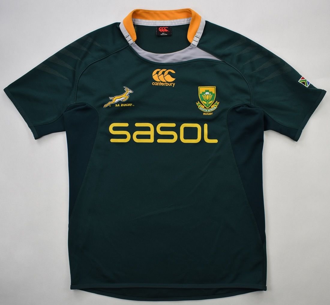 SOUTH AFRICA RUGBY CANTERBURY SHIRT L Rugby \ Rugby Union \ South