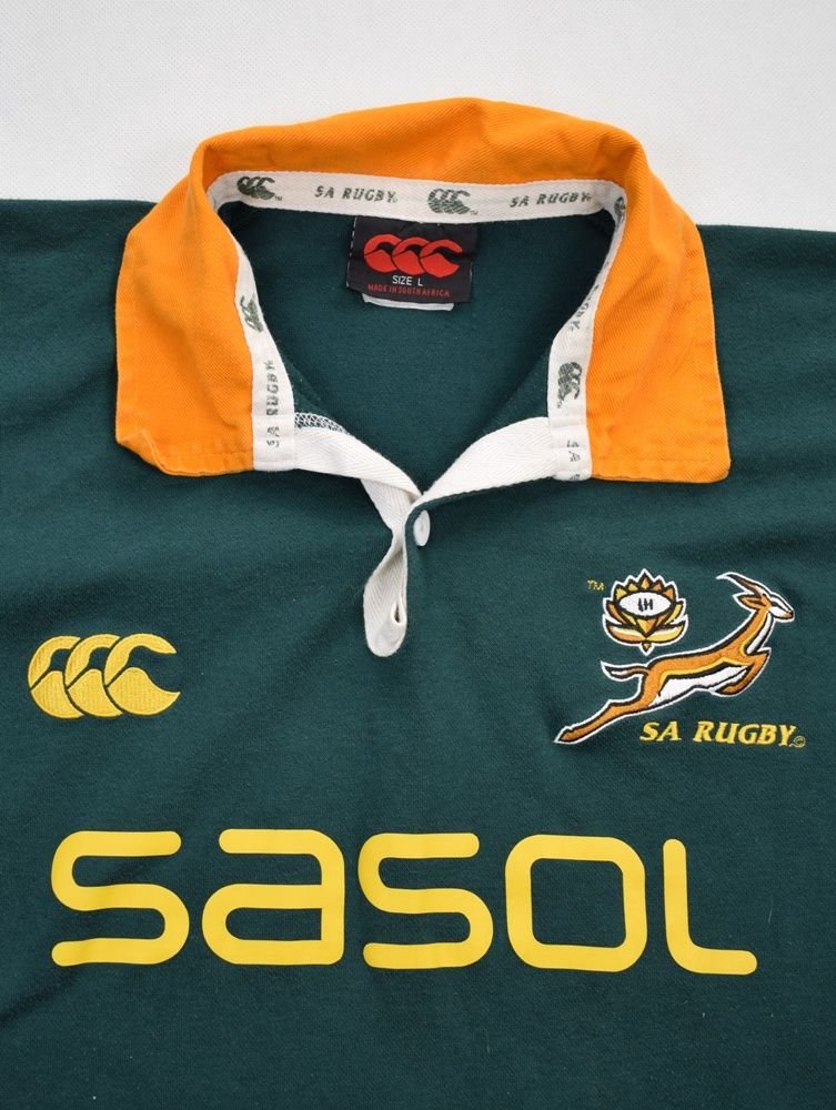 SOUTH AFRICA RUGBY CANTERBURY SHIRT L Rugby \ Rugby Union \ South ...