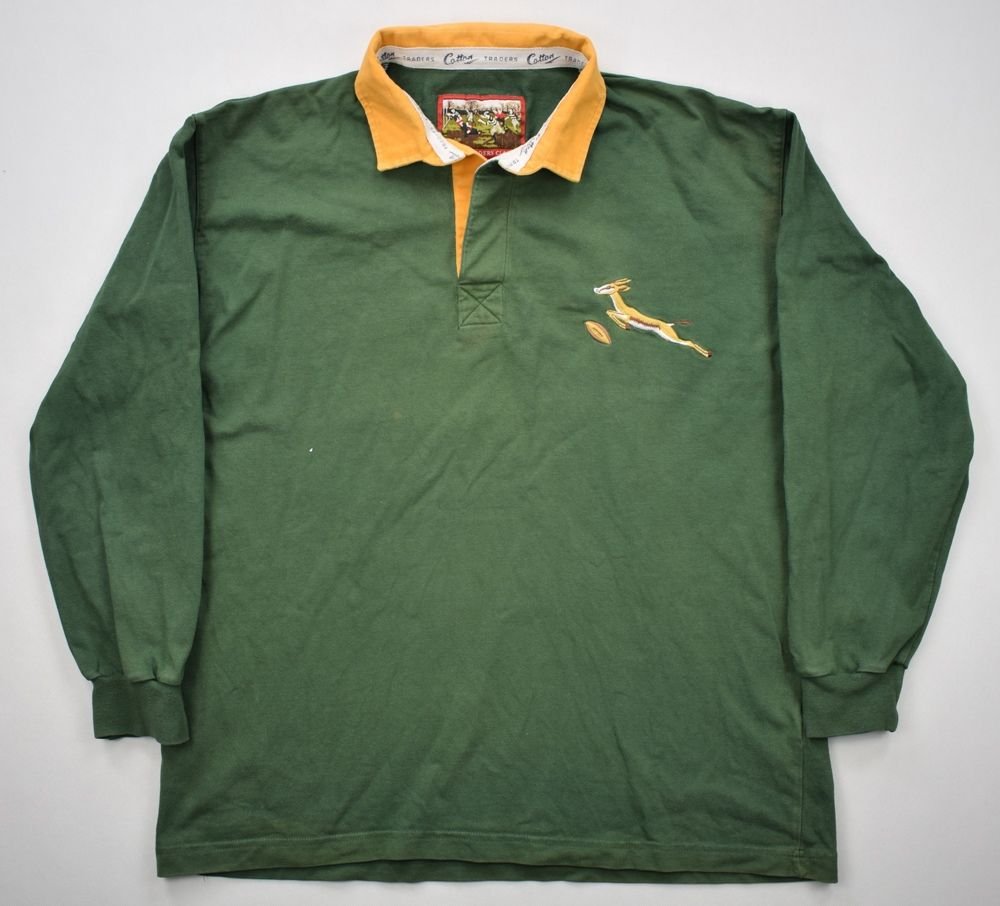 SOUTH AFRICA RUGBY COTTON TRADERS SHIRT L Rugby \ Rugby Union \ South ...