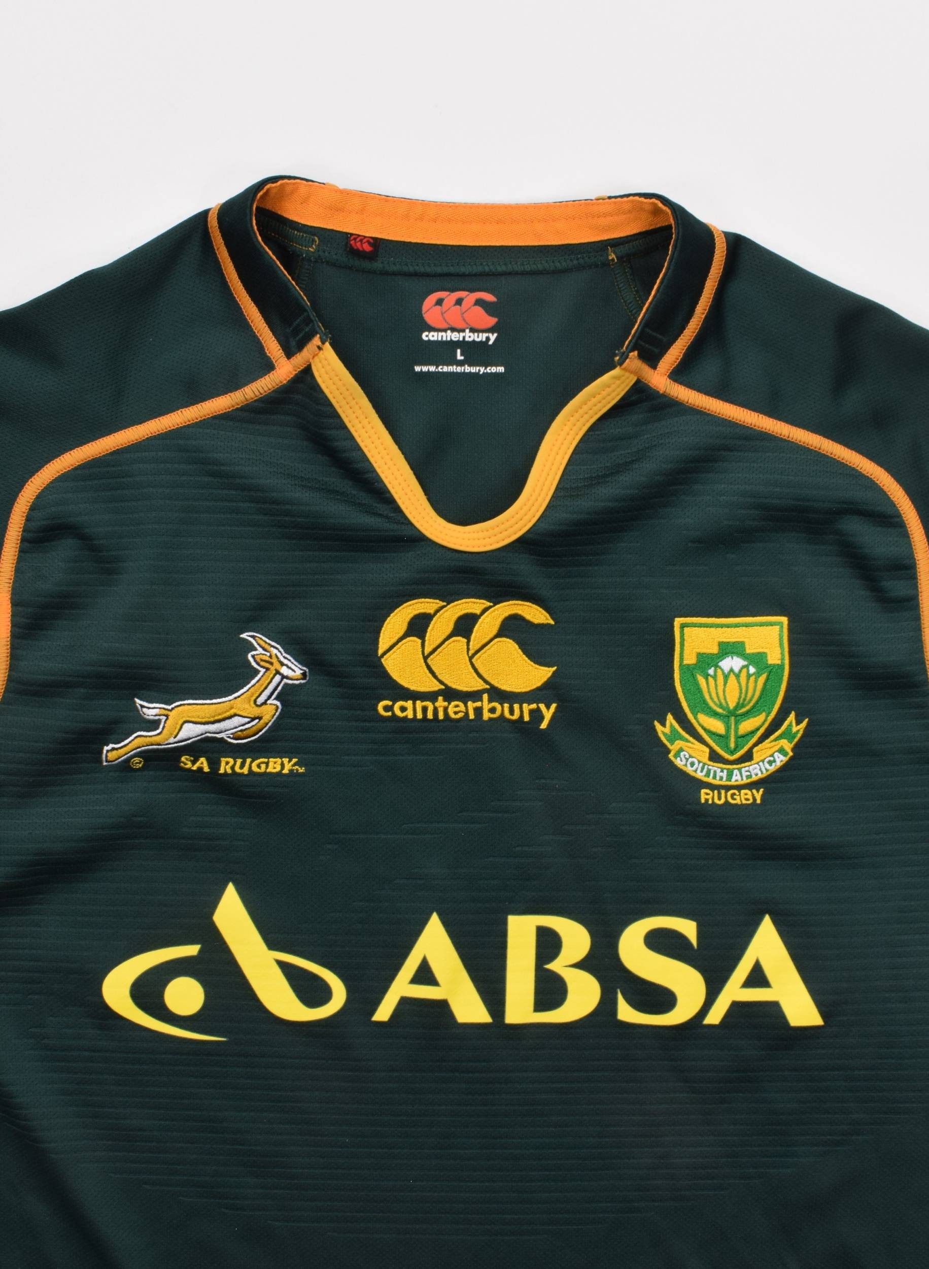SOUTH AFRICA RUGBY SHIRT L Rugby \ Rugby Union \ South Africa