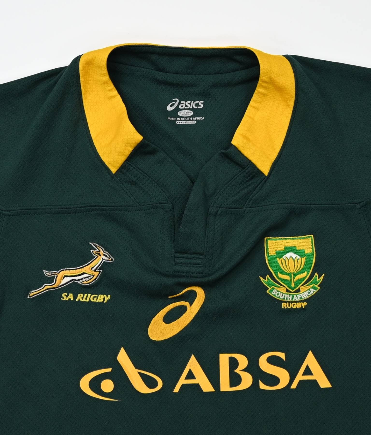 SOUTH AFRICA RUGBY SHIRT XL. BOYS Rugby \ Rugby Union \ South Africa