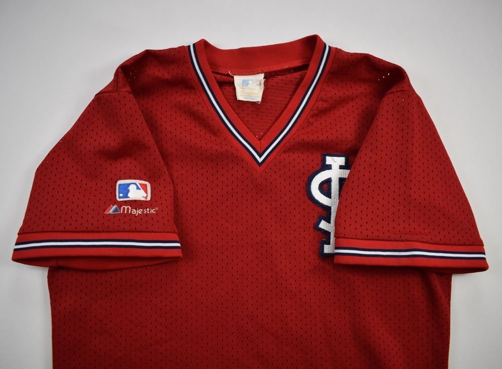 Vintage St. Louis Cardinals Majestic Jersey Size XL Red Mlb Baseball